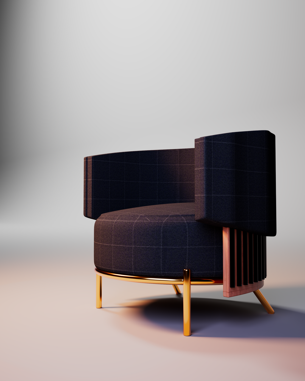 UNIQUE CHAIR ZION GOLD