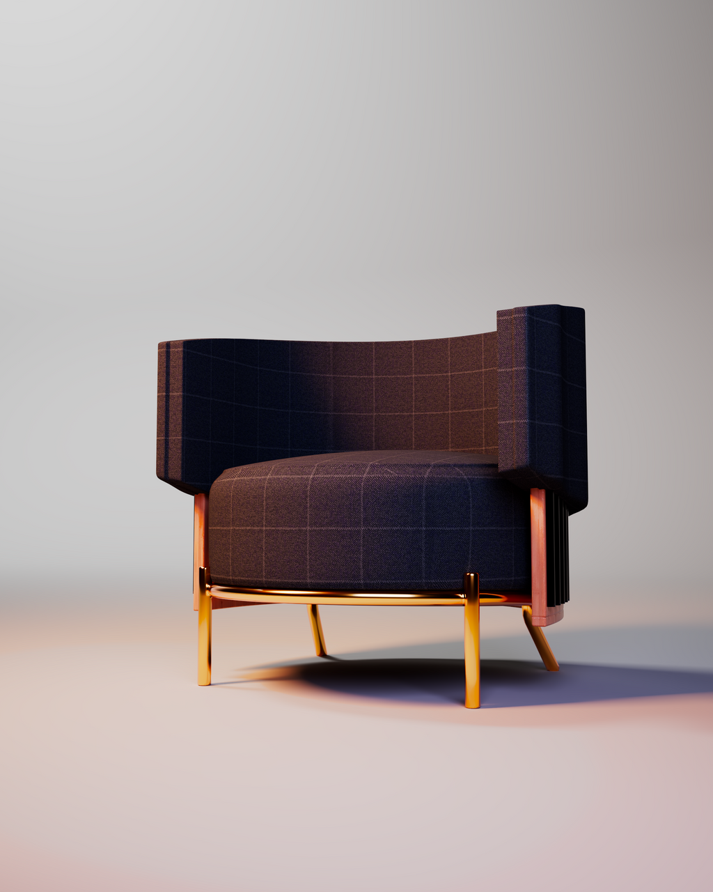 UNIQUE CHAIR ZION GOLD